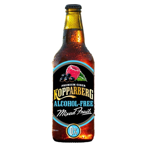 Kopparberg Alcohol Free Mixed Fruit Cider Bottle