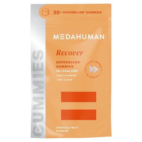 MEDAHUMAN Recover Superblend CBD Gummies 30's