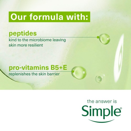 Simple Kind to Skin Refreshing Facial Gel Wash 150ml