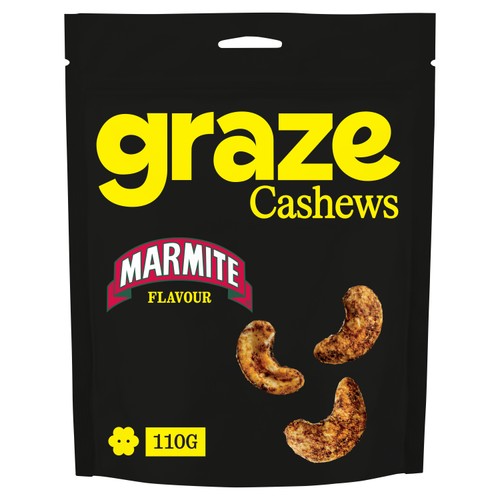 Graze Marmite Cashews 110g