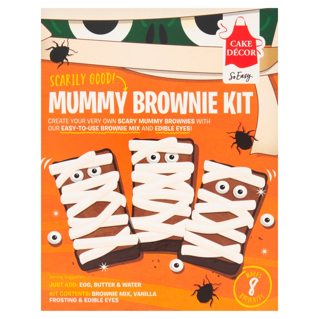 Cake Decor Mummy Brownie Kit