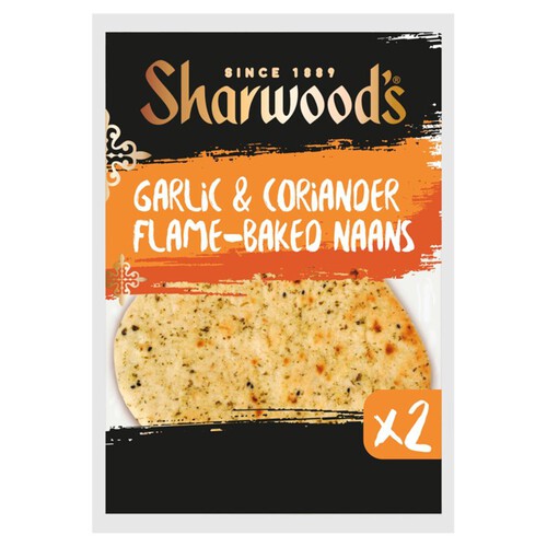 Sharwood's Garlic & Coriander Naans