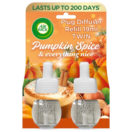 Air Wick Liquid Electrical Twin Refill Pumpkin Spice 