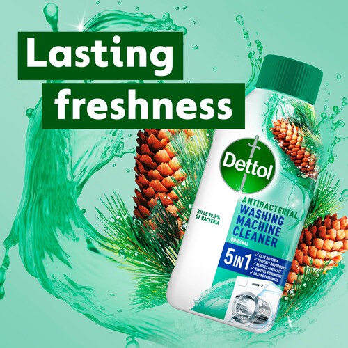 Dettol 5-In-1 Antibacterial Washing Machine Cleaner 