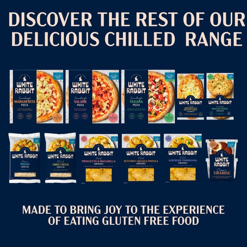 White Rabbit Gluten Free Three Cheese Filled Gnocchi 350g