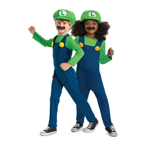 Disguise Luigi Costume 7-8 Years