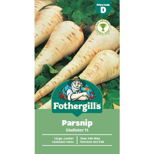 Mr Fothergills Parsnip Gladiator F1 Seeds