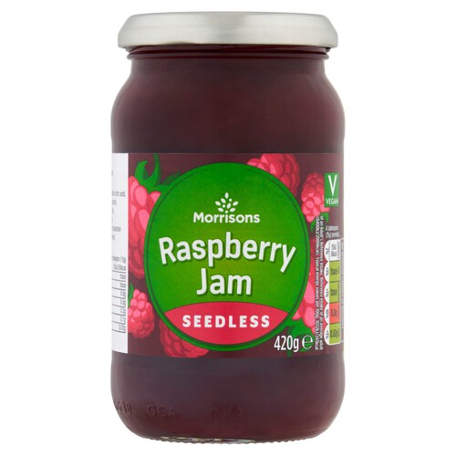 Morrisons Seedless Raspberry Jam