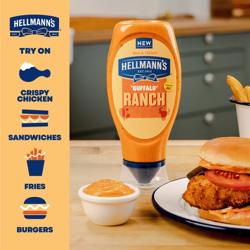 Hellmann'S Buffalo Ranch Sauce 430ml