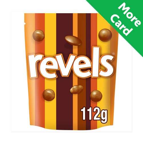 Revels Milk Chocolate with Raisins, Coffee or Orange Bites Pouch Bag