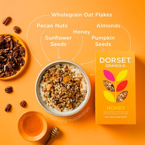 Dorset Honey Granola Breakfast Cereal 450g