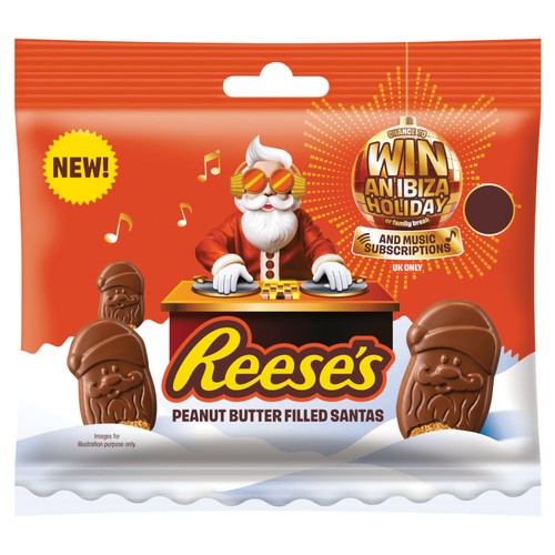 Reese's Peanut Butter Filled Santas 55g