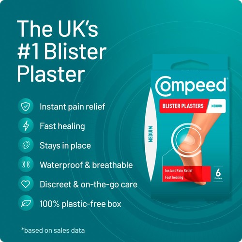 Compeed Blister Plasters Medium
