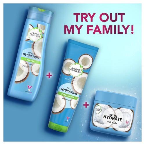 Herbal Essences Shampoo Hello Hydration With Coconut Essences 