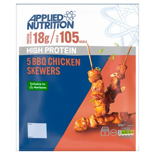Applied Nutrition BBQ Chicken Skewers