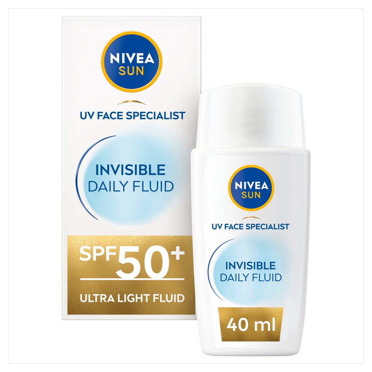 Nivea Sun UV Face Invisible Daily Fluid SPF 50+ 40ml