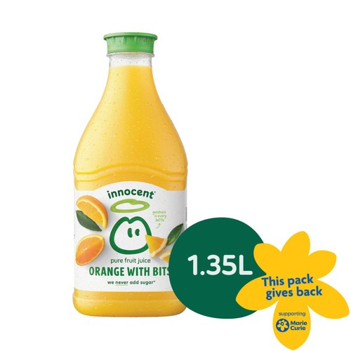 Innocent Orange Juice with Bits