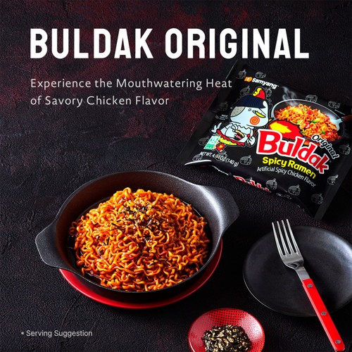 Samyang Buldak Original Hot Chicken Flavour Ramen Noodle Cup