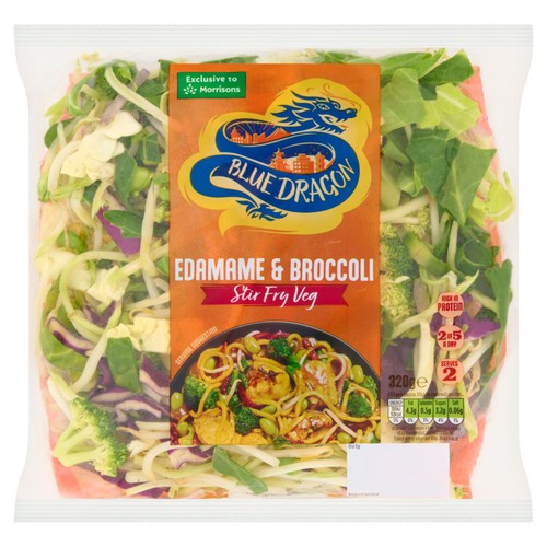 Blue Dragon Edamame & Broccoli Stir Fry Veg