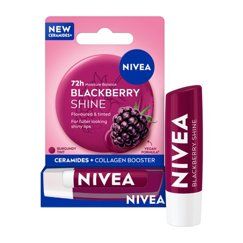 Nivea Lip Fruity Shine Blackberry 4.8G