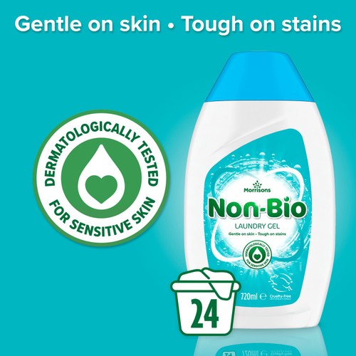 Morrisons Non Bio Laundry Gel 24 Washes