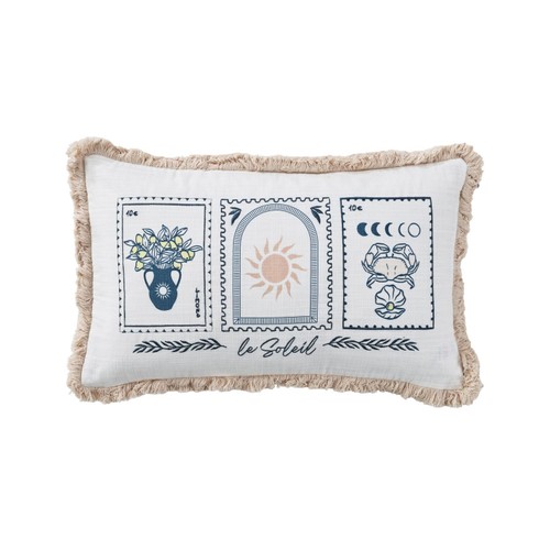Nutmeg Home Medina Postcard Cushion 30 X 50Cm