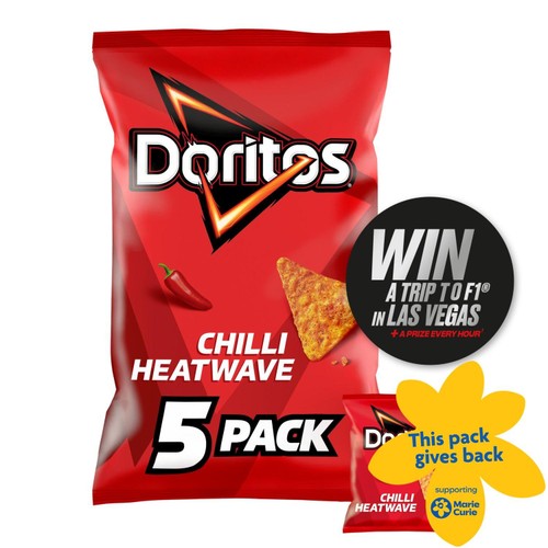 Doritos Chilli Heatwave Tortilla Chips Multipack Crisps