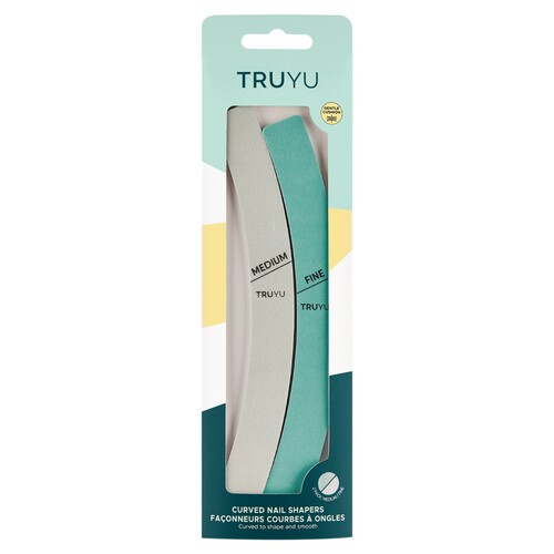 Truyu Curved Nail Shapers 2 Pack