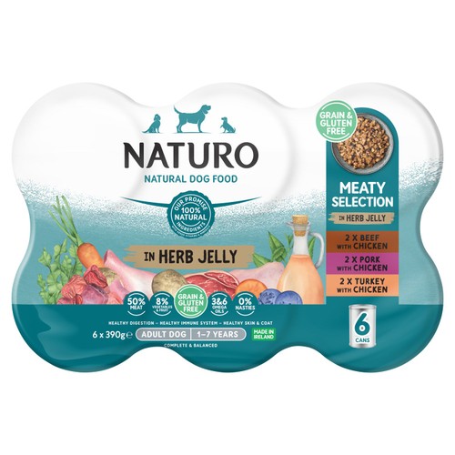 Naturo Adult Grain & Gluten Free Variety Cans In Jelly 