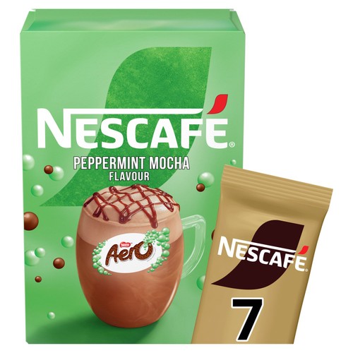 Nescafe Aero Peppermint Mocha Coffee 7x133g Sachets