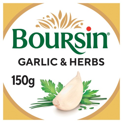 Boursin Garlic & Herbs Soft Cream Cheese 150g