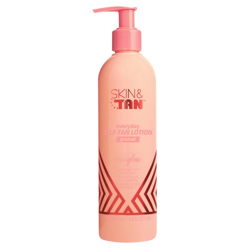 Skin & Tan Body Glow Medium Gradual Everyday Self-Tan Lotion 280Ml