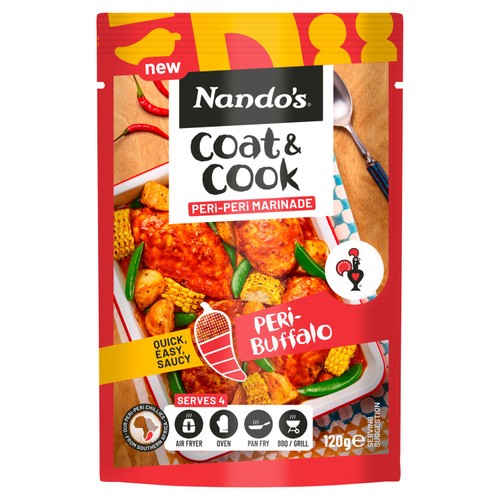 Nando's Peri-Buffalo Coat & Cook 120g