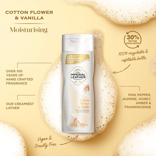 Imperial Leather Body Wash Cotton Flower & Vanilla 