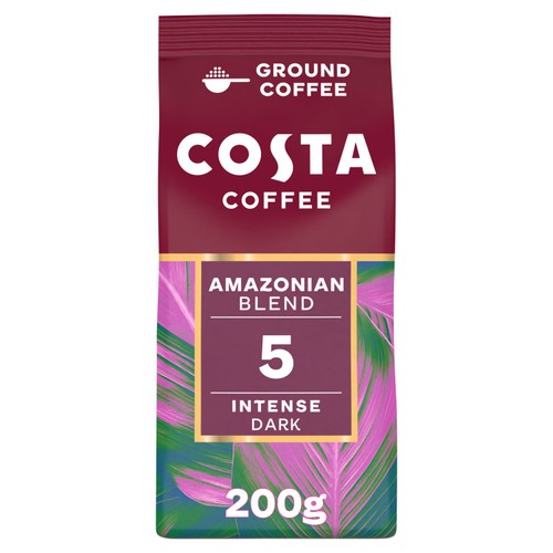 Costa Dark Amazonian Blend Ground For Cafetiere & Filter 