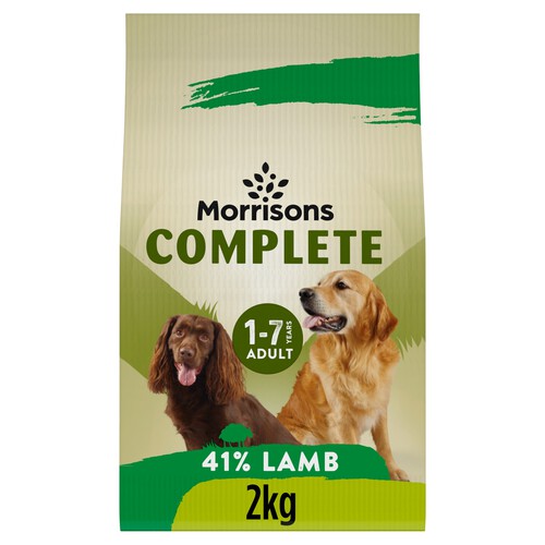 Morrisons Complete Premium Natural Dry Dog Adult With Lamb