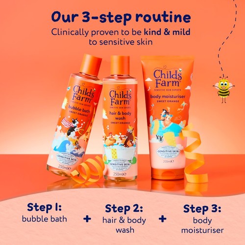Childs Farm Sweet Orange Hair & Body Wash 250ml