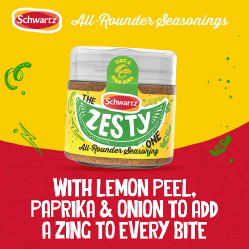 Schwartz All Rounder Zesty Seasoning 100g