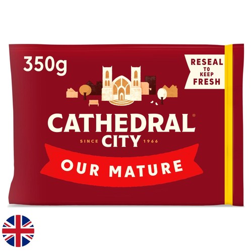 Cathedral City British Mature Cheddar Cheese 350g