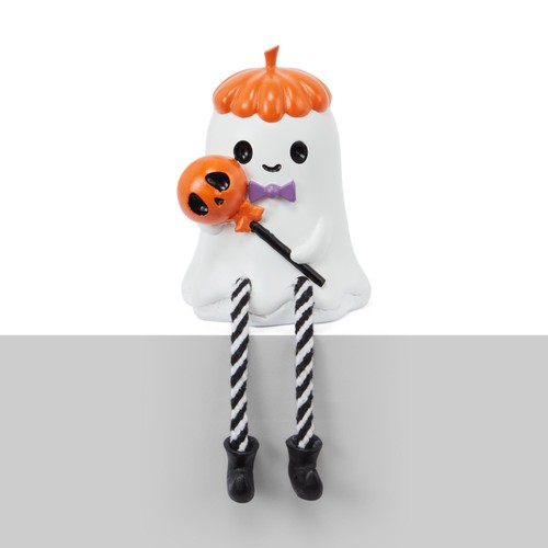 Morrisons Halloween Shelf Sitters Ghost/Pumpkin Assorted