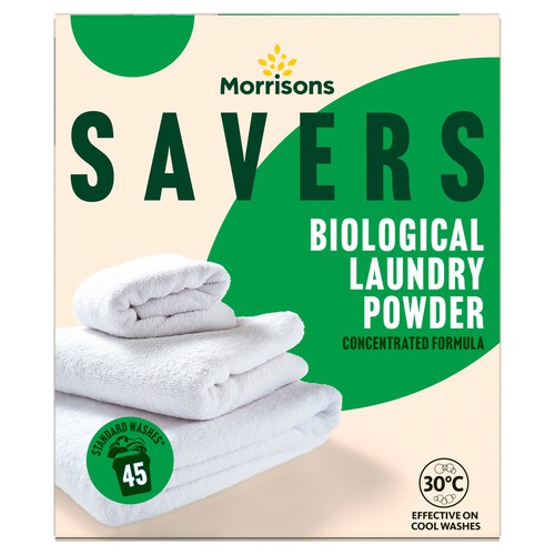 Morrisons Savers Laundry Powder 45 Washes 