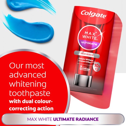 Colgate Max White Ultimate Radiance Whitening Toothpaste