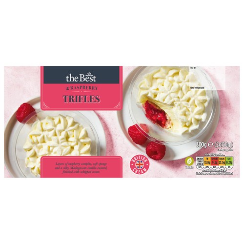 Morrisons The Best Raspberry Trifle 2x150g