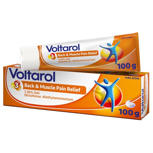 Voltarol Back & Muscle Pain Relief Gel 1.16%