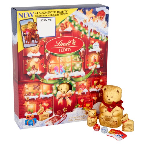 Lindt Teddy AR Chocolate Advent Calendar 250g