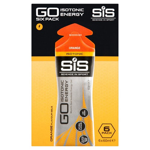 SIS Go Isotonic Energy Gels Orange 