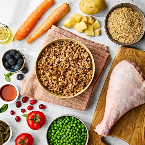 Naturo Senior Dog Turkey & Rice With Vegetables
