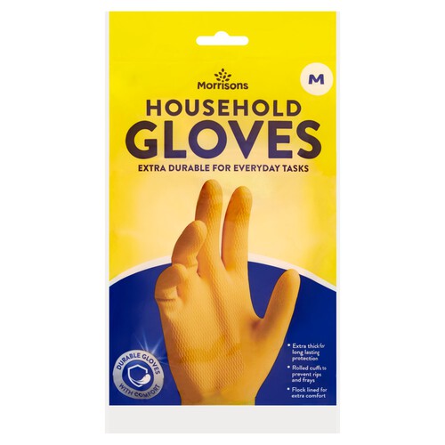 Morrisons Extra Wear Gloves Medium