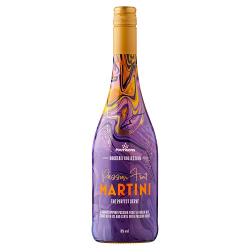 Morrisons passion fruit martini cocktail