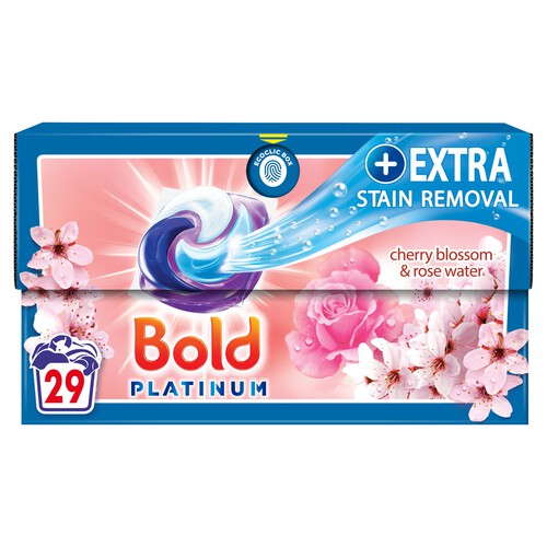 Bold All-In-1 Platinum Pods Cherry Blossom Washing Capsules 